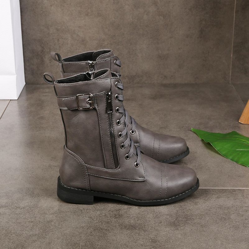 Bottes Haute Elise Winston avec zip (Nouvelle Collection)