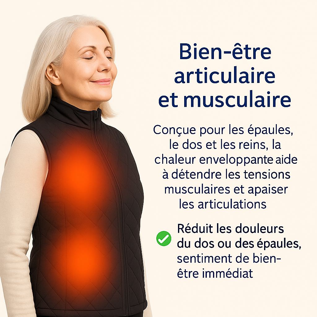Polaréa Artic™ Veste chauffante || Chaleur et Confort au quotidien