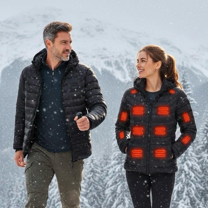 Polaréa Artic™ Veste chauffante || Chaleur et Confort au quotidien