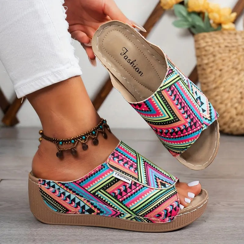 Sandale Romy haute à talon confort de 6.5cm