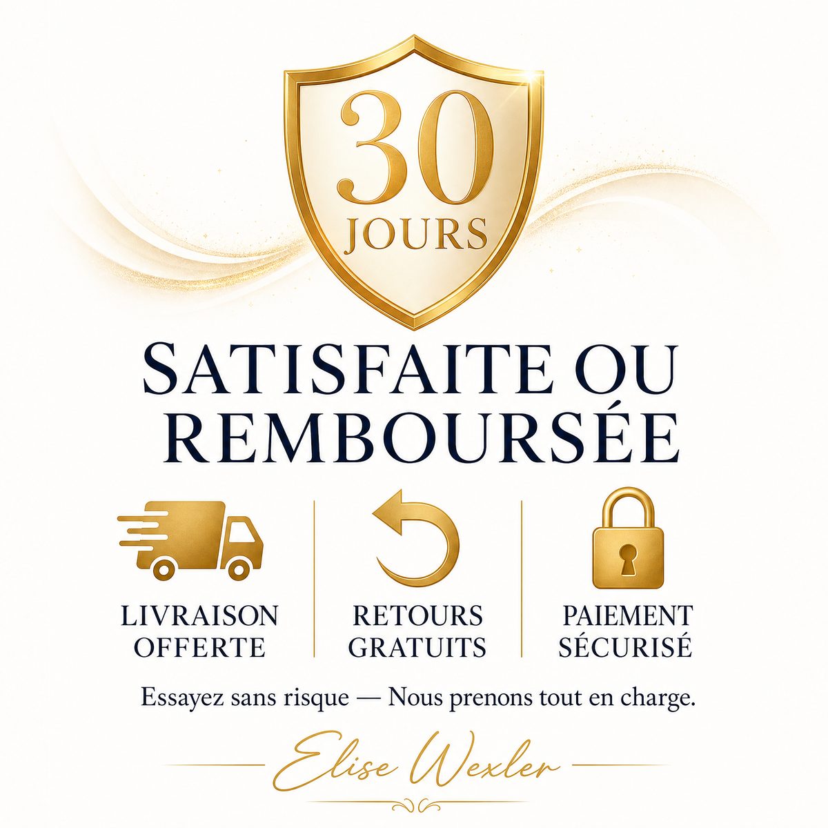Garantie 30 jours Elise Wexler