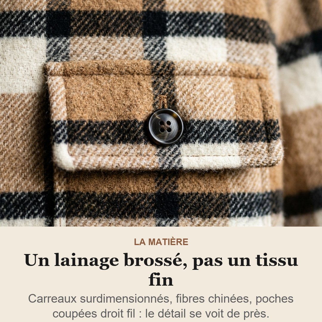 Le lainage brosse