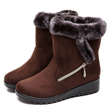 Bottine Fourrure Erika d'Hiver pour Femme