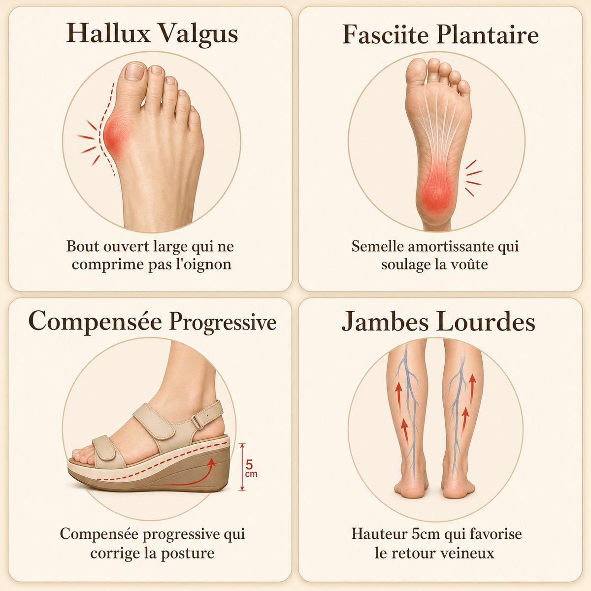 Sandale Dilara Orthopedia (Nouvelle Collection)