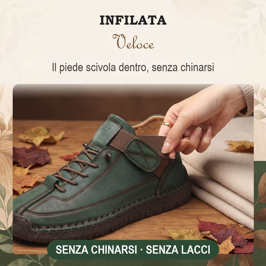 Infilata veloce grazie all elastico laterale
