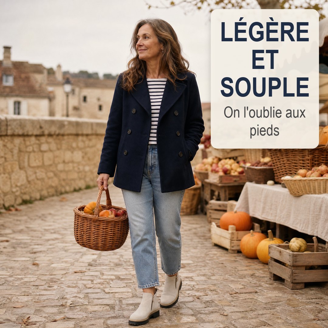 Bottine Enora Lewis légère et souple