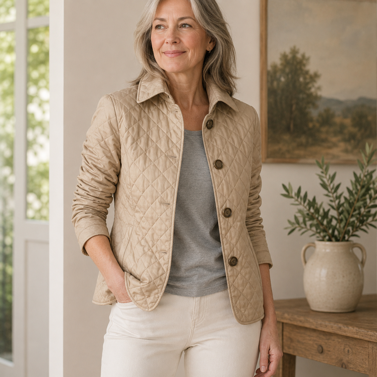 Veste Eleanor Whitmore Beige Sable
