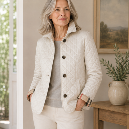 Veste Eleanor Whitmore Blanc Ivoire
