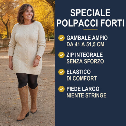 Stivali speciali polpacci forti