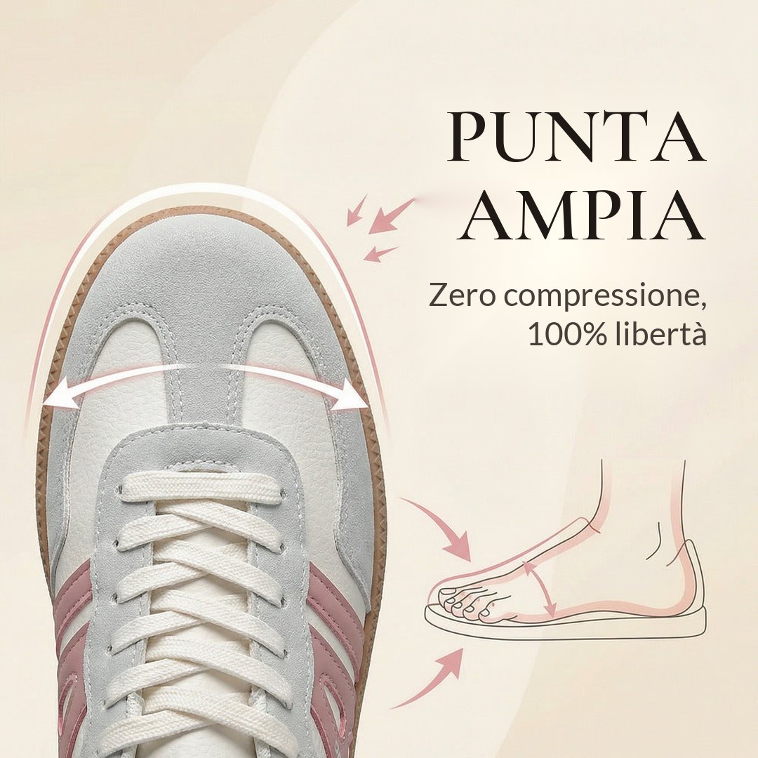 Scarpe Megan - punta ampia