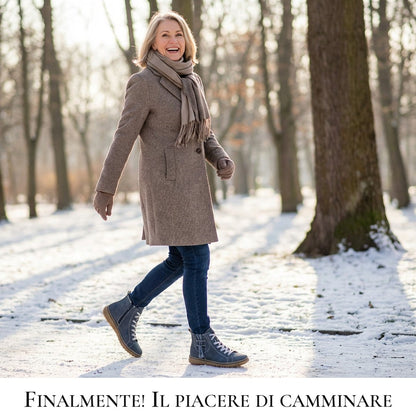 Stivaletti Asellia sulla neve