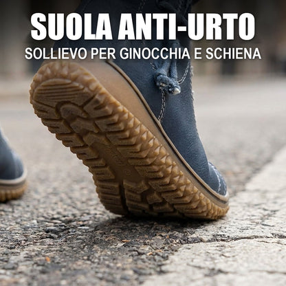 Suola anti-urto degli stivaletti Asellia