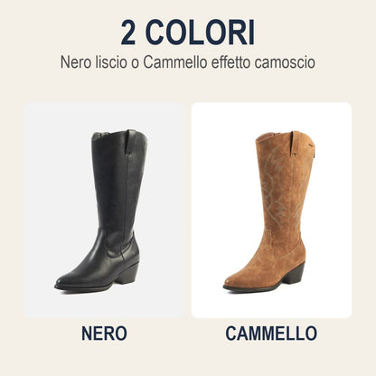 Due colori: nero e cammello