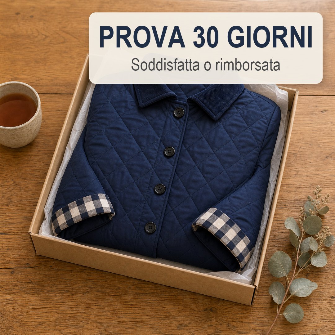 Prova 30 giorni, soddisfatta o rimborsata