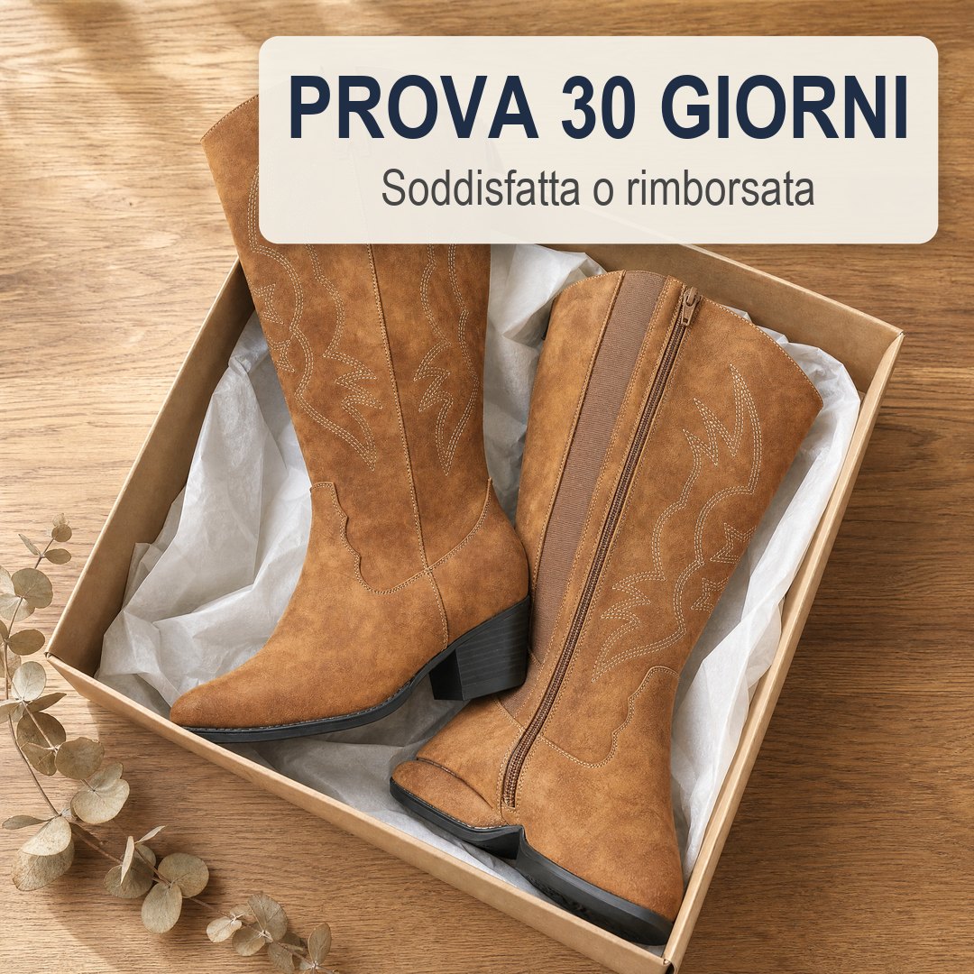 Prova 30 giorni, soddisfatta o rimborsata