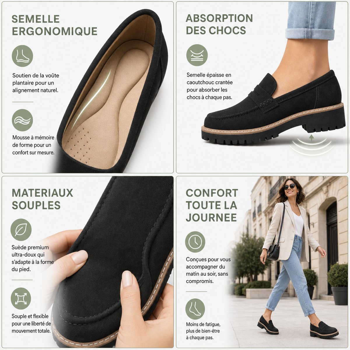 4 avantages Kate Confort+