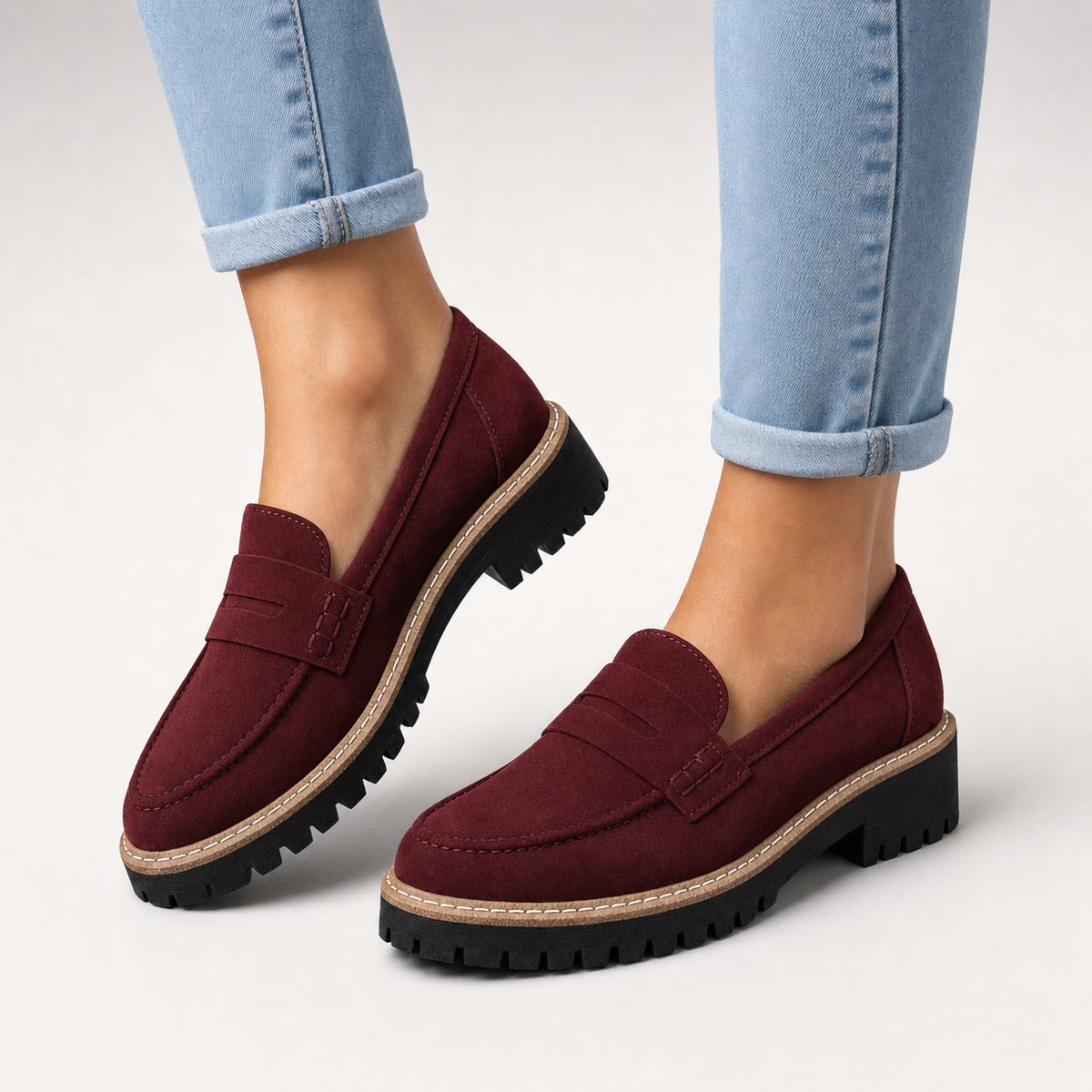 Chaussure Kate Confort+ Rouge