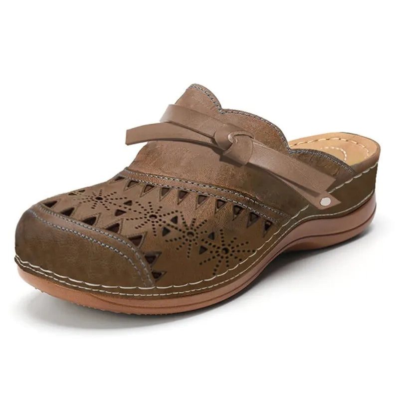 Sandale Mila Lewis - Marron Cognac