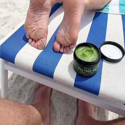 Pieds soignés et pot de baume E KESSLER