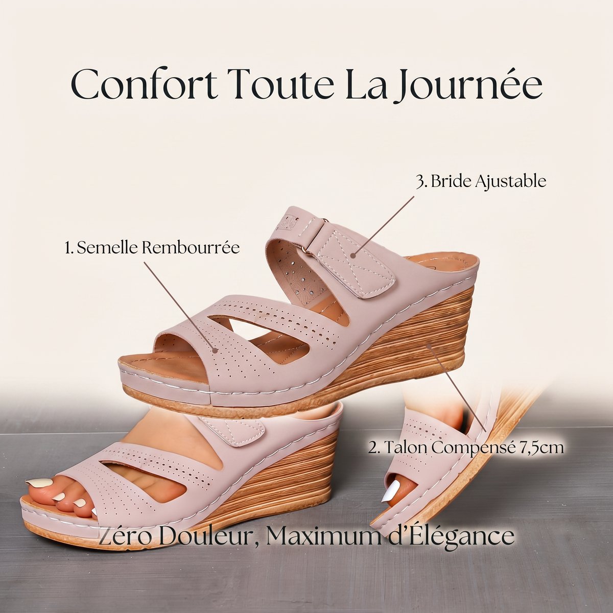 Sandale Tarragone - benefit comfort