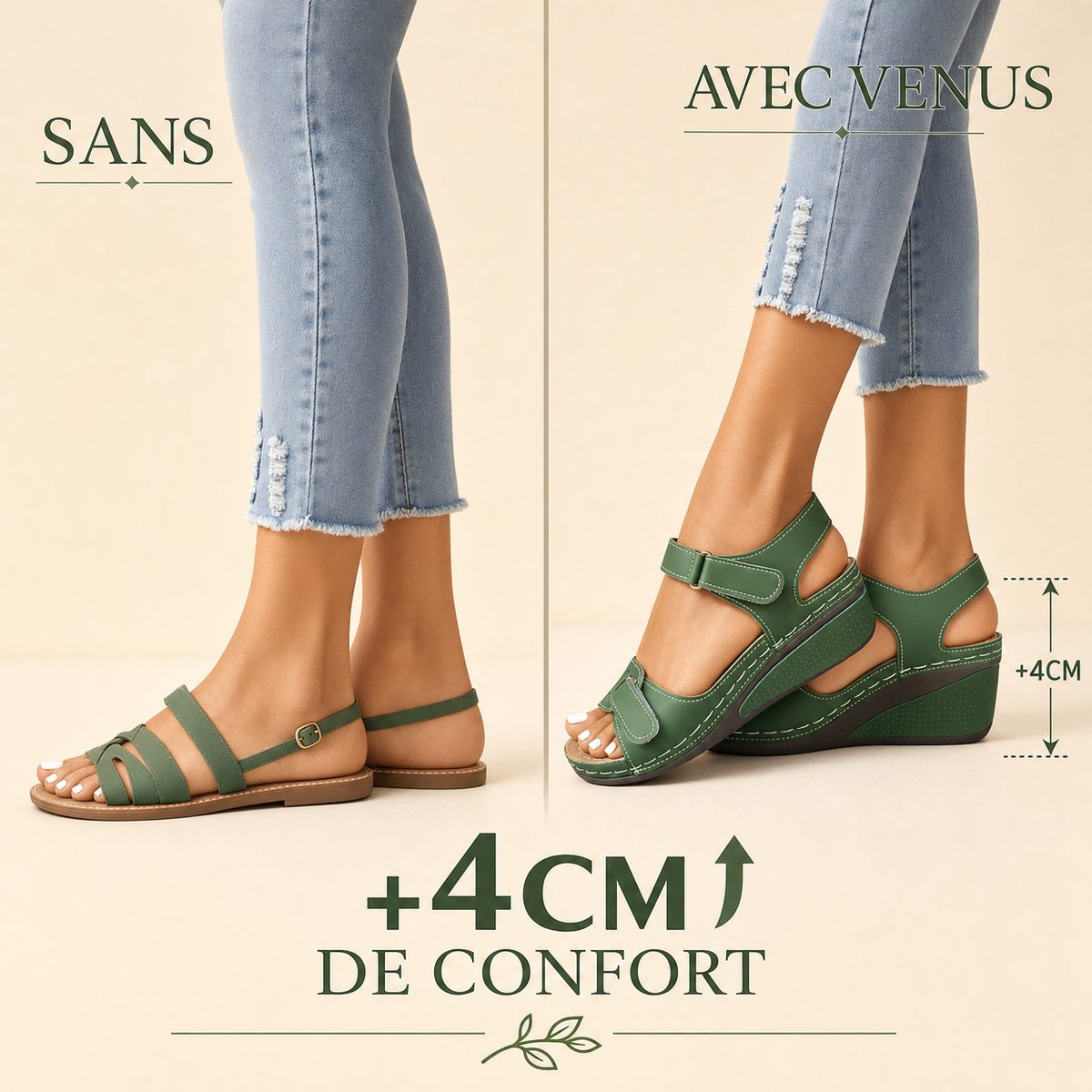 Venus Height Comparison