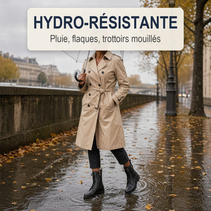 Botte Elise Winston hydro-résistante sous la pluie
